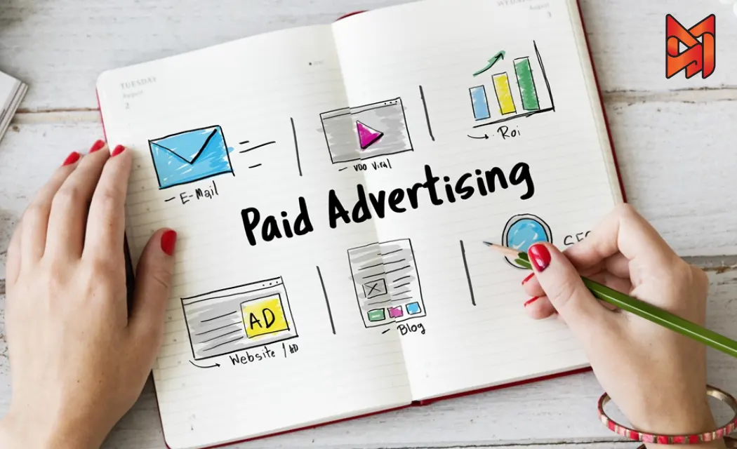 A paid advertising plan displaying marketing channels.