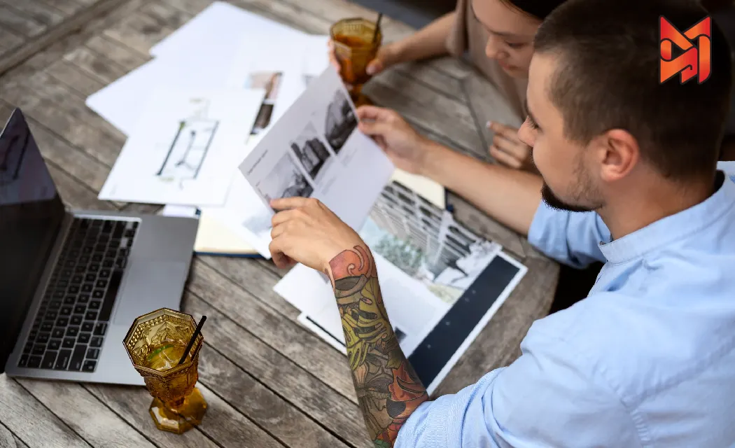 Agents planning content tips to promote a house listing.